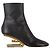 Stivaletti Fendi First in pelle nera Nero