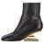 Stivaletti Fendi First in pelle nera Nero - vista 5