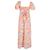 Vestido Maxi Dhalia en Algodón Naranja de Diane von Furstenberg - vista 3