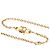 Hermès Amulett Kelly Cadena Diamant Halskette Golden - Ansicht 3