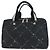 Chanel Travel Line Boston Printed Nylon Small Nero - vista 2