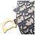 Mini Borsa Saddle Dior Christian Dior Crudo Blu navy - vista 6