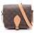 Bolso de Hombro Carte Ciel MM Louis Vuitton Castaño