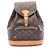 Zaino/borsa Montsouris MM Louis Vuitton Marrone