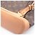 Zaino/borsa Montsouris MM Louis Vuitton Marrone - vista 7