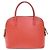 Céline Celine Vintage Convertible Bowler in pelle Medium Rosso - vista 2