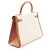 Borsa Hermès Kelly 32 Marrone Beige - vista 2