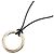 Collar de cordón con diamante Trinity de Cartier Plata Dorado