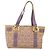 Borsa Gancini in tela Salvatore Ferragamo Porpora
