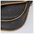 Christian Dior Borsa a spalla in tela a nido d'ape PVC nera e dorata Auth BA10439 Nero D'oro - vista 10
