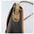 Christian Dior Borsa a spalla in tela a nido d'ape PVC nera e dorata Auth BA10439 Nero D'oro - vista 14