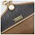 Christian Dior Borsa a spalla in tela a nido d'ape PVC nera e dorata Auth BA10439 Nero D'oro - vista 17