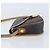 Christian Dior Borsa a spalla in tela a nido d'ape PVC nera e dorata Auth BA10439 Nero D'oro - vista 5