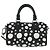 LOUIS VUITTON Empreinte Géant Point Infini Nano Speedy Bag M81910 Auth BA9652SM Noir - vue 2