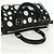 LOUIS VUITTON Empreinte Géant Point Infini Nano Speedy Bag M81910 Auth BA9652SM Noir - vue 6