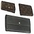 Portafoglio Monogram LOUIS VUITTON 3 pezzi LV Auth BA10350 Monogramma
