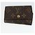 Portafoglio Monogram LOUIS VUITTON 3 pezzi LV Auth BA10350 Monogramma - vista 16