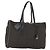Borsa Boston in tela Zucchino FENDI nera e marrone Auth ep13122 Nero