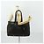 Borsa Boston in tela Zucchino FENDI nera e marrone Auth ep13122 Nero - vista 25