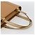 Burberry Borsa a mano in pelle beige oro Auth BA10666 D'oro - vista 7