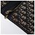 Borsa a spalla in tela Chain Trotter Christian Dior blu navy e oro Auth ka2389 D'oro - vista 15