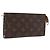LOUIS VUITTON Monogram Bucket GM Accessory Pouch LV Auth 171581