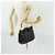 Borsa a mano in pelle nera e oro GUCCI Bamboo Auth 170494 Nero D'oro - vista 21