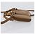 Borsa a mano in nylon Gucci Bamboo 2 vie marrone argento 039 1705 0701 Auth bs33342 - vista 4