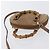 Borsa a mano in nylon Gucci Bamboo 2 vie marrone argento 039 1705 0701 Auth bs33342 - vista 6