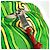GUCCI Zaino The North Face in nylon verde argento 650294 Auth 170794SAM - vista 23