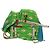 GUCCI Zaino The North Face in nylon verde argento 650294 Auth 170794SAM - vista 3