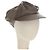 Beige Lederkappe LOUIS VUITTON LV Auth 168997M