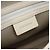 Borsa a spalla Burberry Nova Check in tela pelle beige bianco argento autentica 170957 - vista 11