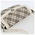 Borsa a spalla Burberry Nova Check in tela pelle beige bianco argento autentica 170957 - vista 6