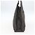 Hermès HERMES Handtasche Her Line Tote MM aus Canvas Grau Silber Authentisch 171988 Braun - Ansicht 4