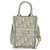 Mini borsa Tote da libro Trotter in tela obliqua Christian Dior bianco oro Auth 170699M D'oro - vista 2