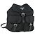 Sac à dos PRADA en nylon noir argent authentique bs33077 Argenté