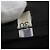 Sac à dos PRADA en nylon noir argent authentique bs33077 Argenté - vue 12