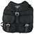 Sac à dos PRADA en nylon noir argent authentique bs33077 Argenté - vue 13