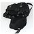 Sac à dos PRADA en nylon noir argent authentique bs33077 Argenté - vue 20