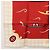Bulgari BVLGARI Boot-Muster Schal Seide ""Davide Pizzigoni"" Rot Auth BA10716V - Ansicht 8