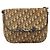 Borsa a Spalla in Tela Trotter Christian Dior Marrone Oro Auth 168939 D'oro - Ansicht 2