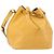 Noe LOUIS VUITTON Epi Petit Noé Schultertasche Gelb M44109 LV Auth BA10392