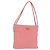 PRADA Nylon Tote Bag Rosa Silber Auth BA10488 Pink