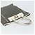 FENDI Zucchino Canvas Tote Bag Schwarz Gold Auth 169614 Golden - Ansicht 6