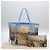LOUIS VUITTON Masters Collection TURNER Neverfull MM Borsa Blu LV Auth 163470SM - vista 12