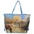 LOUIS VUITTON Masters Collection TURNER Neverfull MM Borsa Blu LV Auth 163470SM - vista 2