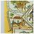 Salvatore Ferragamo Elefant Gepard Löwe Jaguar Leopard Tiger Auth am10673V Gelb - Ansicht 5