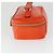 Bamboo Borsa a mano Vanity in bambù GUCCI in vernice arancione argento 032 1956 0151 Auth 170518 - vista 3