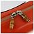 Bamboo Borsa a mano Vanity in bambù GUCCI in vernice arancione argento 032 1956 0151 Auth 170518 - vista 9